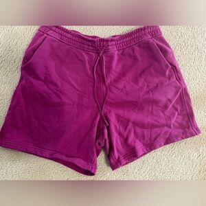 lululemon athletica Women's Magenta Athletic Drawstring Shorts
